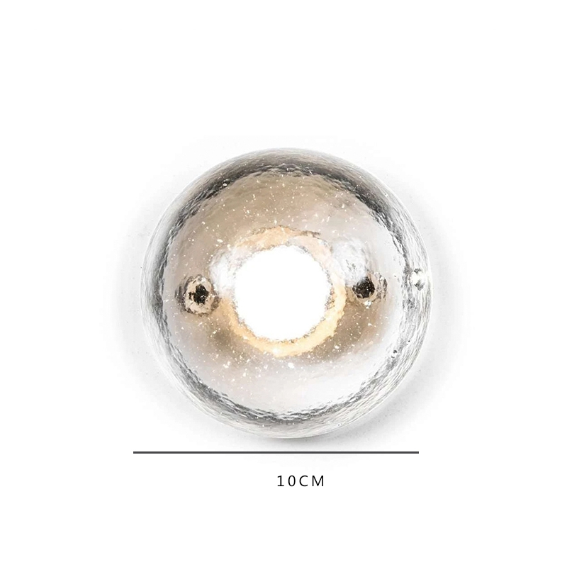 Outdoor Lighting Bronze - Nowoczesne lampy LED Minimalistyczna kryształowa lampa