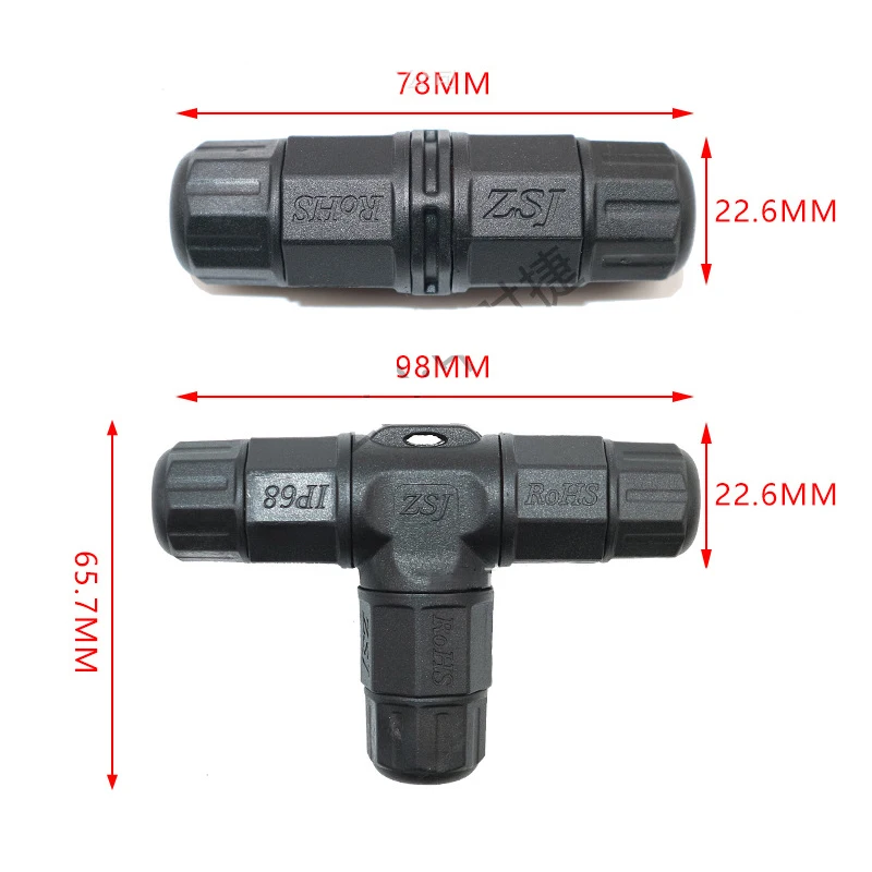 Outdoor Lighting Joint Box - Złącze kablowe 2-pinowe L20 do zasilania