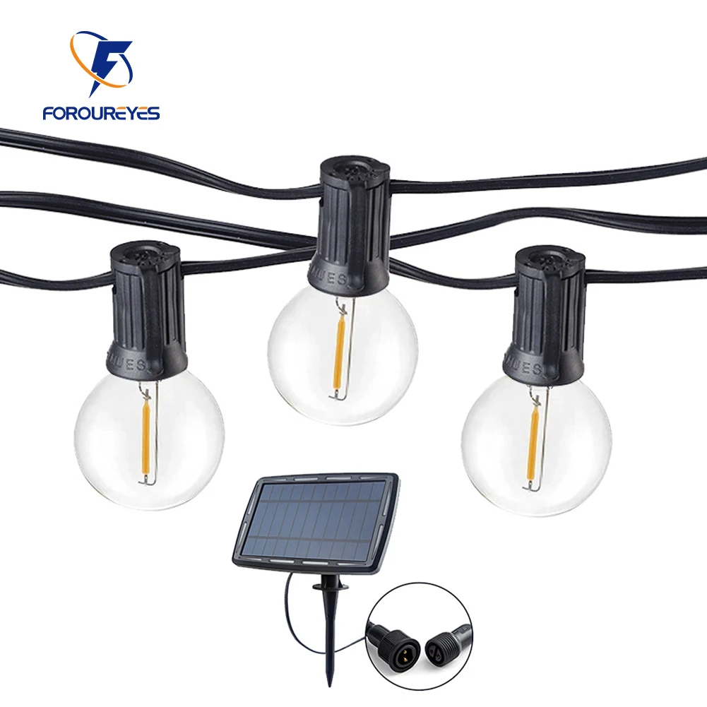 Outdoor Lighting Ideas For Party - Ogrodowa lampa Led G40 100/50/25ft, światło
