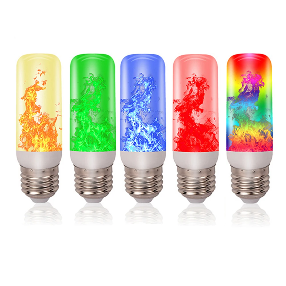 Xmas Outdoor Lighting Decorations - Żarówka LED z płomieniem migotającym Symulowany