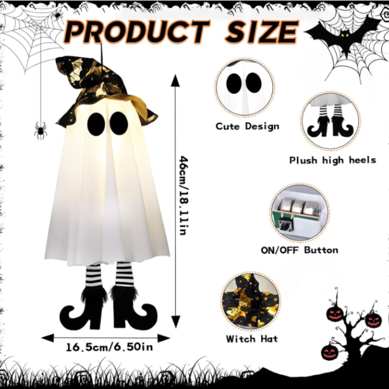 1/3 szt. Halloweenowe lampki L – Outdoor Lighting On House recenzja i cena