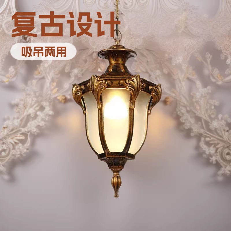 Amerykańskie zewnętrzne lampy  – Outdoor Lighting Chandelier recenzja i cena
