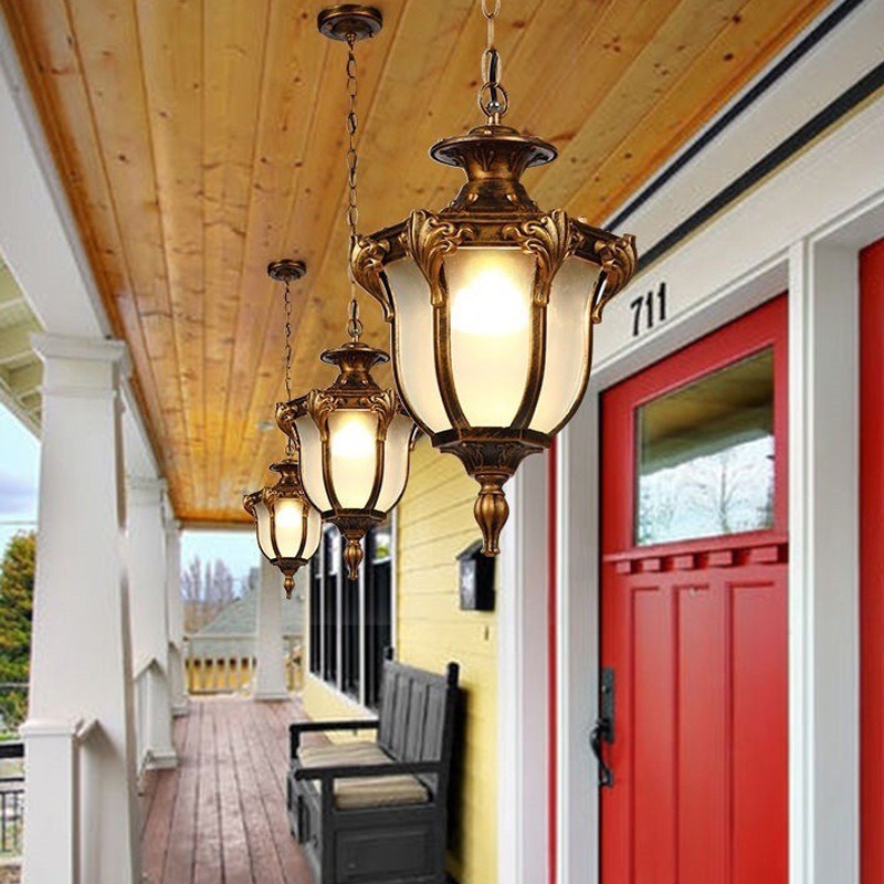 Amerykańskie zewnętrzne lampy  – Outdoor Lighting Chandelier recenzja i cena