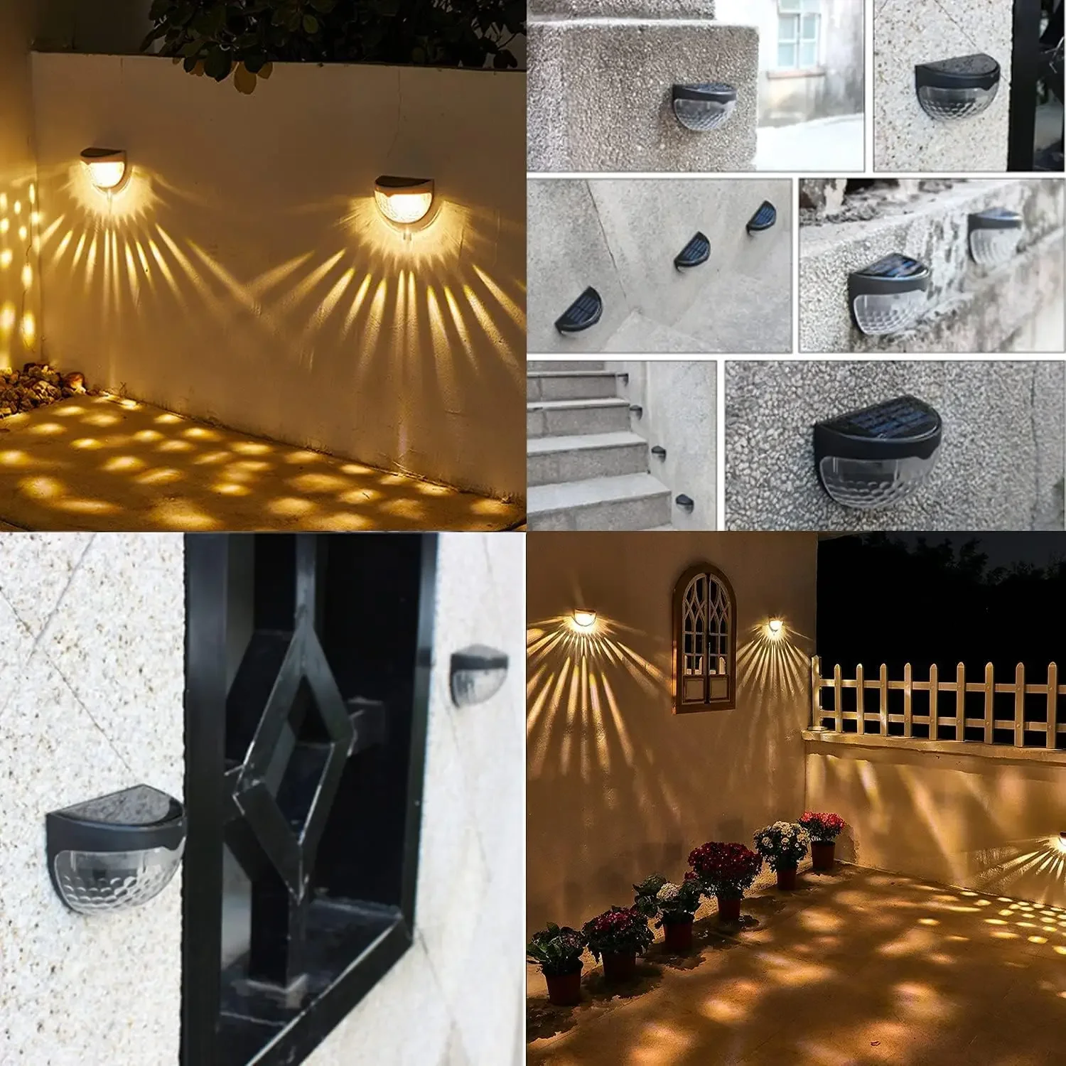 Zewnętrzne lampy solarne LED,  – Outdoor Lighting On House recenzja i cena