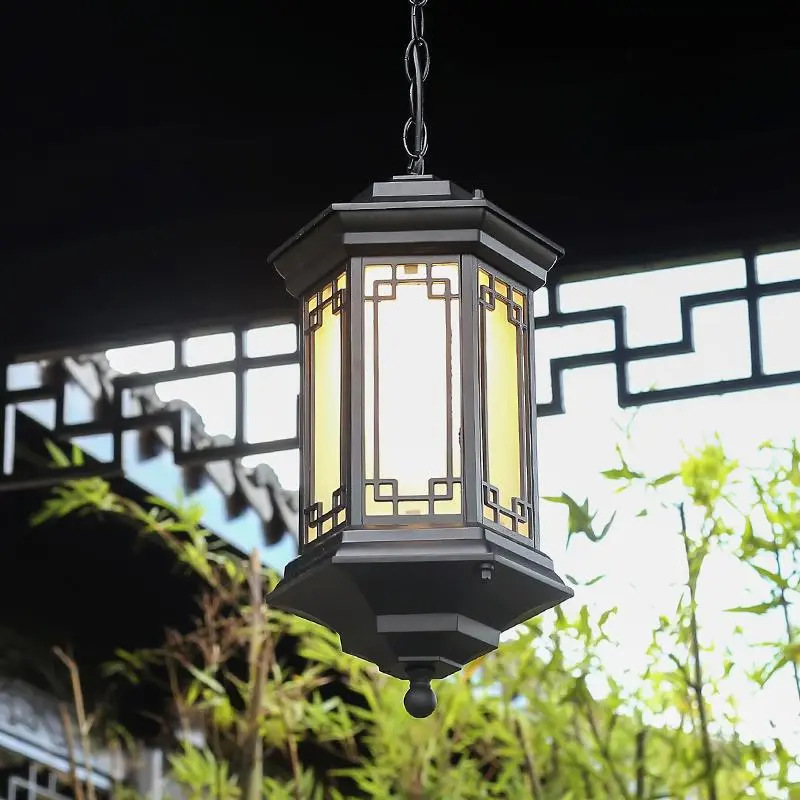 Retro Chiński Styl Balkonowy Ż – Outdoor Lighting Chandelier recenzja i cena