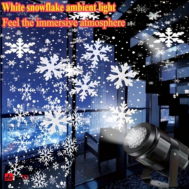 Projektor Śniegu LED na Hallow – Xmas Outdoor Lighting Decorations recenzja i cena