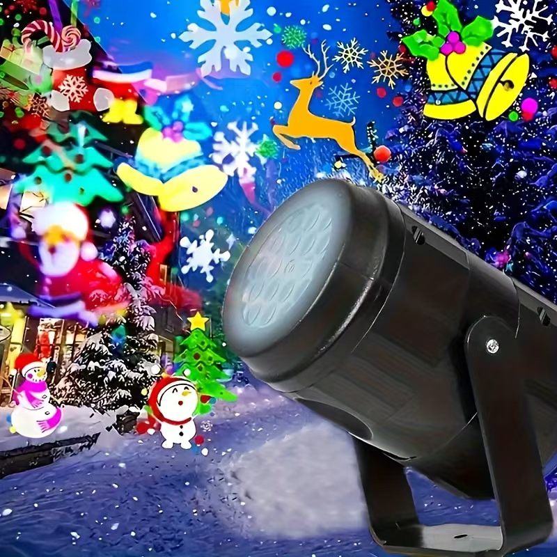 Projektor Śniegu LED na Hallow – Xmas Outdoor Lighting Decorations recenzja i cena
