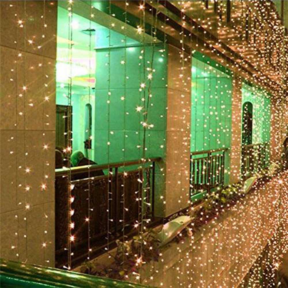 3x3 LED Icicle Fairy Light Plu – Xmas Outdoor Lighting Decorations recenzja i cena