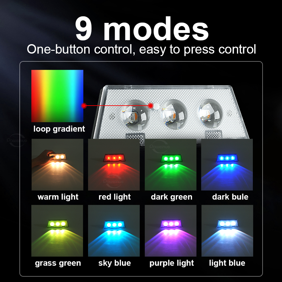 Super Jasne Lampy Solarne RGB  – Outdoor Lighting On House recenzja i cena