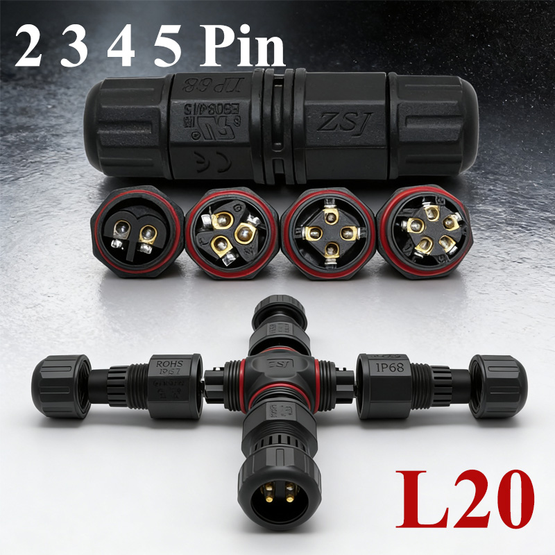 Złącze kablowe 2-pinowe L20 do – Outdoor Lighting Joint Box recenzja i cena