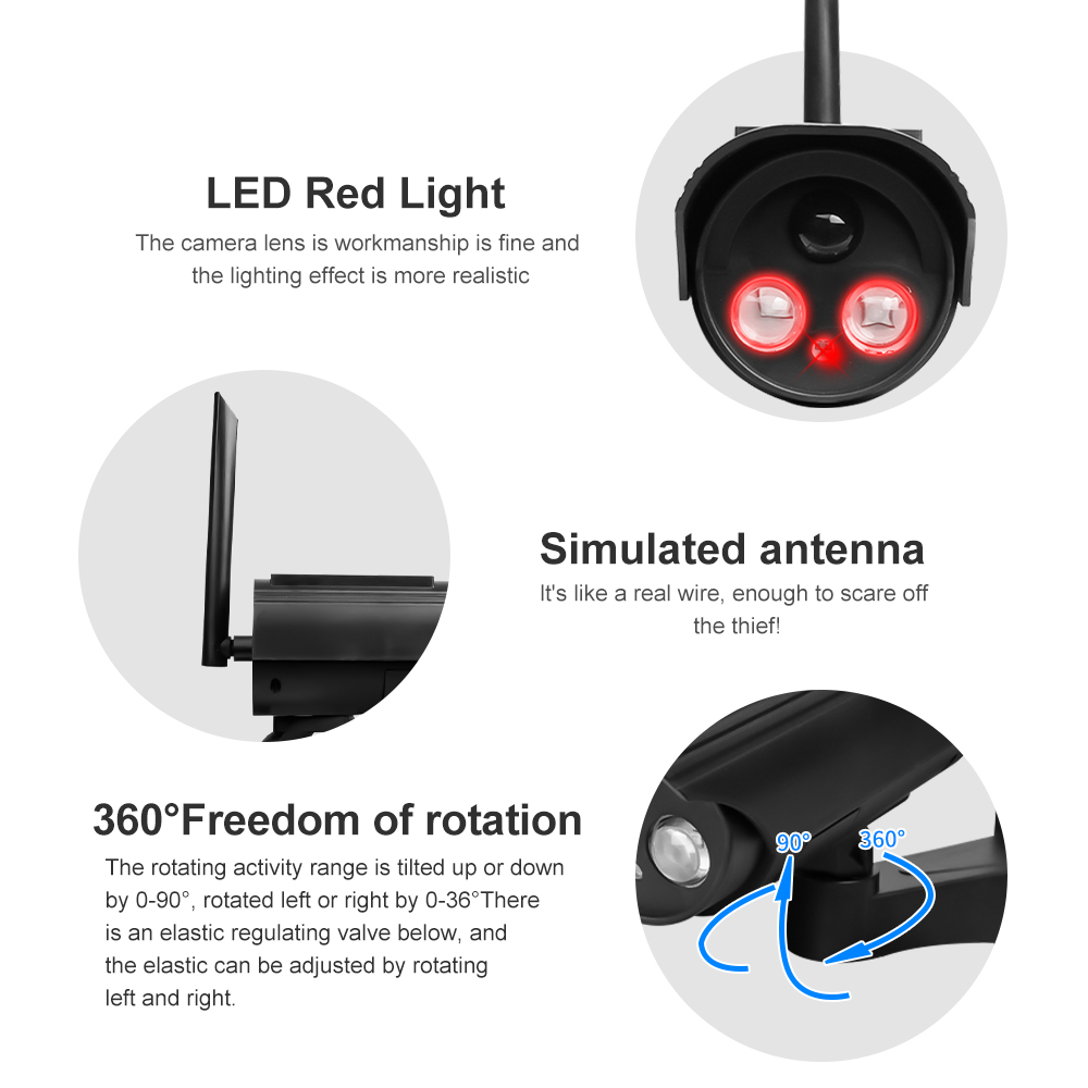 Zewnętrzna kamera symulująca e – Outdoor Lighting On House recenzja i cena