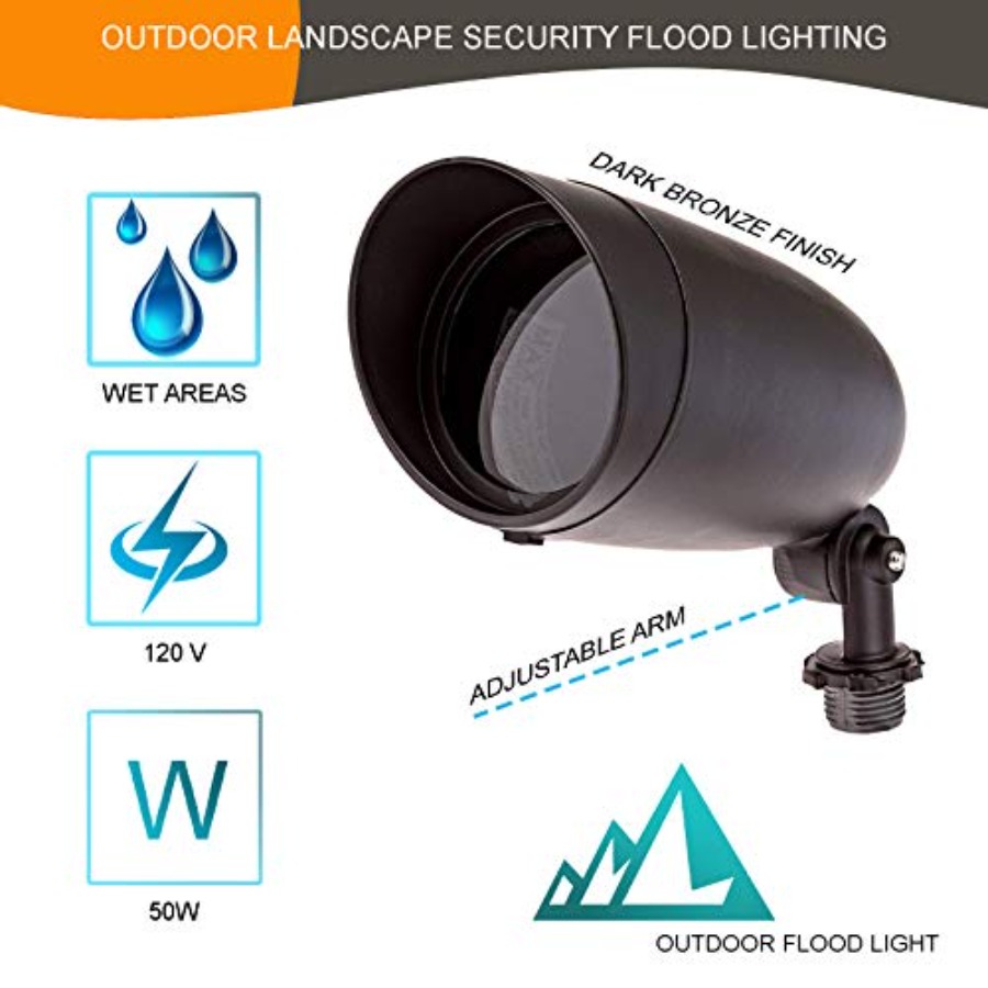 Oświetlenie: Lampa PAR20 120 V – Outdoor Lighting Bronze recenzja i cena