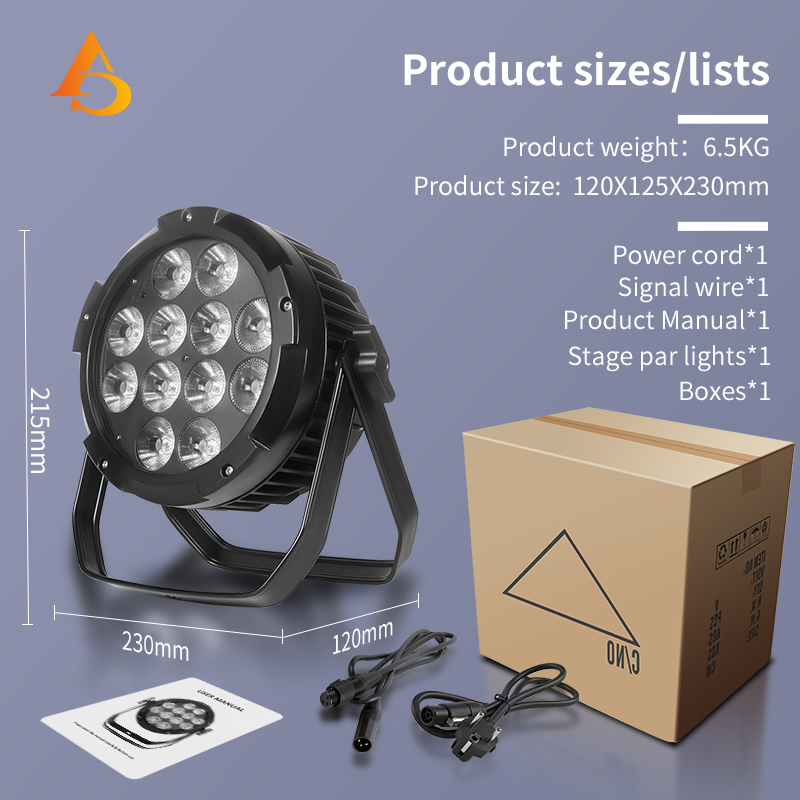 Wodoodporne IP65 12x18W 6w1 Ak – Outdoor Lighting On House recenzja i cena