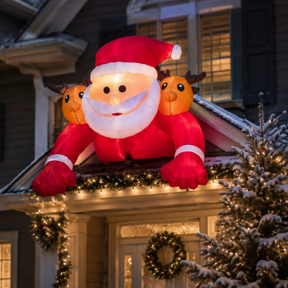 1,8-metrowy dmuchany Święty Mi – Xmas Outdoor Lighting Decorations recenzja i cena