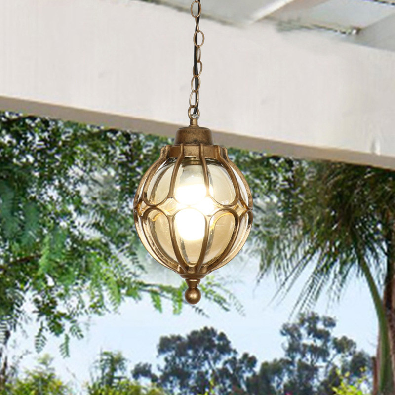 Czarne lampy wiszące na zewnąt – Outdoor Lighting Bronze recenzja i cena